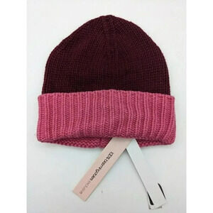 AQUA Women's Pink Beanie - 100% Bloomingdale's Exclusive NWT